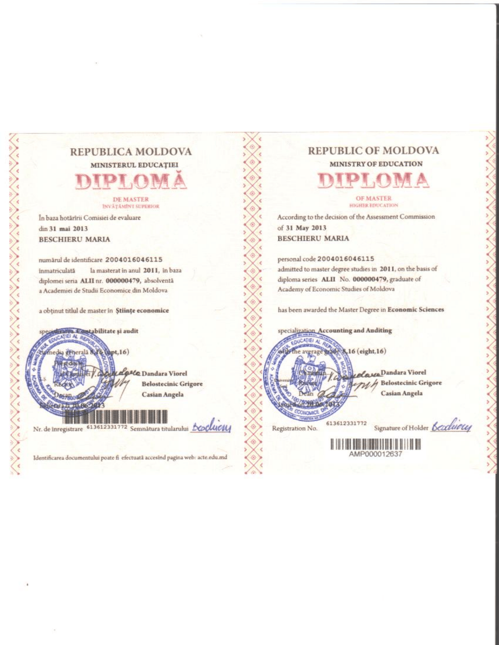 Certificate 3
